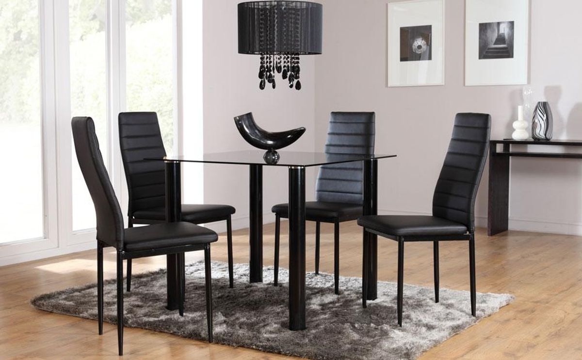 20 Best Square Black Glass Dining Tables