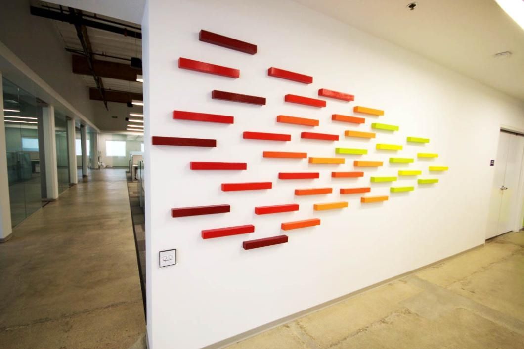 Blazing A New Horizon | 3D Wall Art | Rosemary Pierce Modern Art With Corporate Wall Art (View 4 of 20)