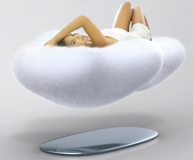 Cloud Levitating Sofa | Dudeiwantthat Throughout Floating Cloud Couches (Photo 2 of 20)