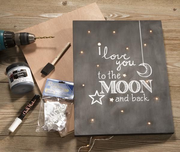 Craft Warehouse Blog Intended For Love You To The Moon And Back Wall Art (View 16 of 20)