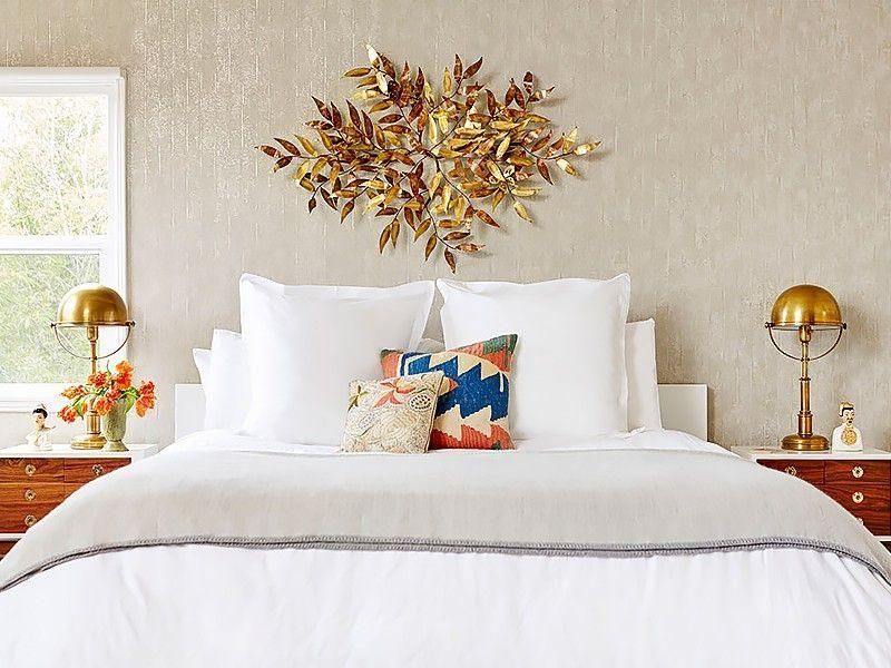 Creative Alternatives To Artwork Over The Bed | Mydomaine Regarding Wall Art Over Bed (Photo 15 of 20)