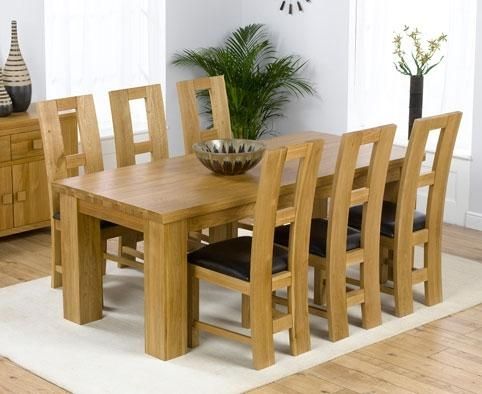 Creative Of Dining Table 6 Chairs Dining Room Amazing Dining Table Throughout Most Recently Released Oak Dining Tables With 6 Chairs (Photo 3 of 20)