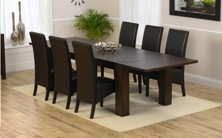 Dark Wood Dining Table Sets | Great Furniture Trading Company In Most Up To Date Wooden Dining Tables And 6 Chairs (View 19 of 20)