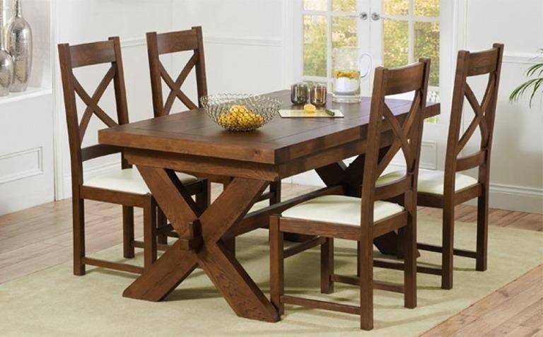 Dark Wood Dining Table Sets | Great Furniture Trading Company With Most Up To Date Wooden Dining Tables And 6 Chairs (Photo 13 of 20)