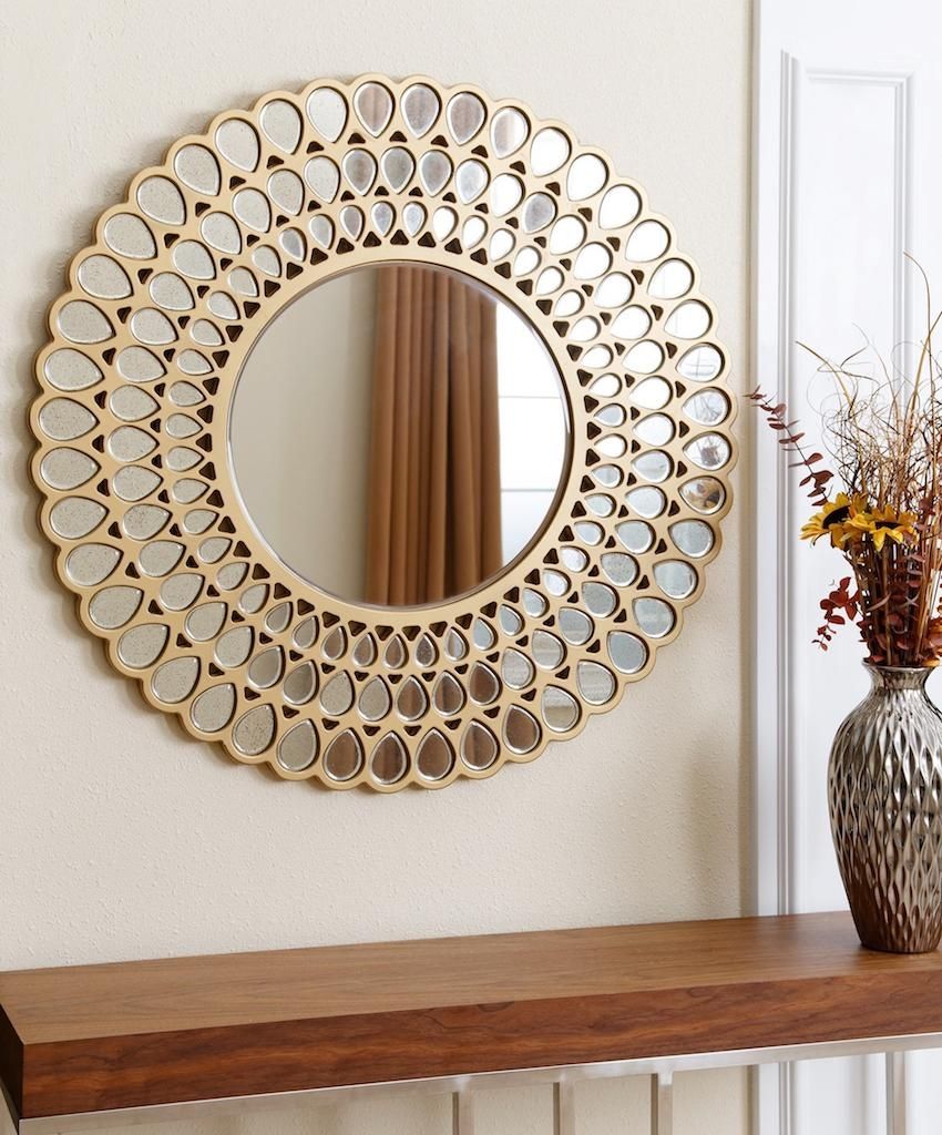 Decor : Mirrors Decoration On The Wall Decor Color Ideas Photo In In Mirrors Decoration On The Wall (View 6 of 20)