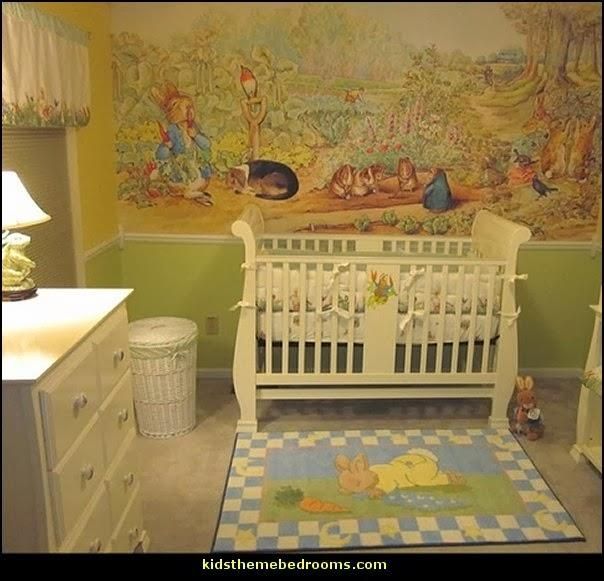 Decorating Theme Bedrooms – Maries Manor: Peter Rabbit Bedroom Regarding Peter Rabbit Nursery Wall Art (Photo 1 of 20)