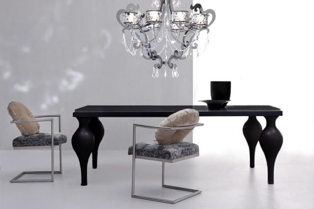 Devereaux – Black Dining Table Within Most Recent Black Dining Tables (View 1 of 20)