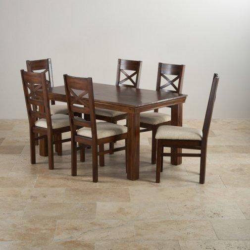 Dining Sets | Free Delivery | Oak Furniture Land With Regard To Current Wooden Dining Tables And 6 Chairs (View 17 of 20)