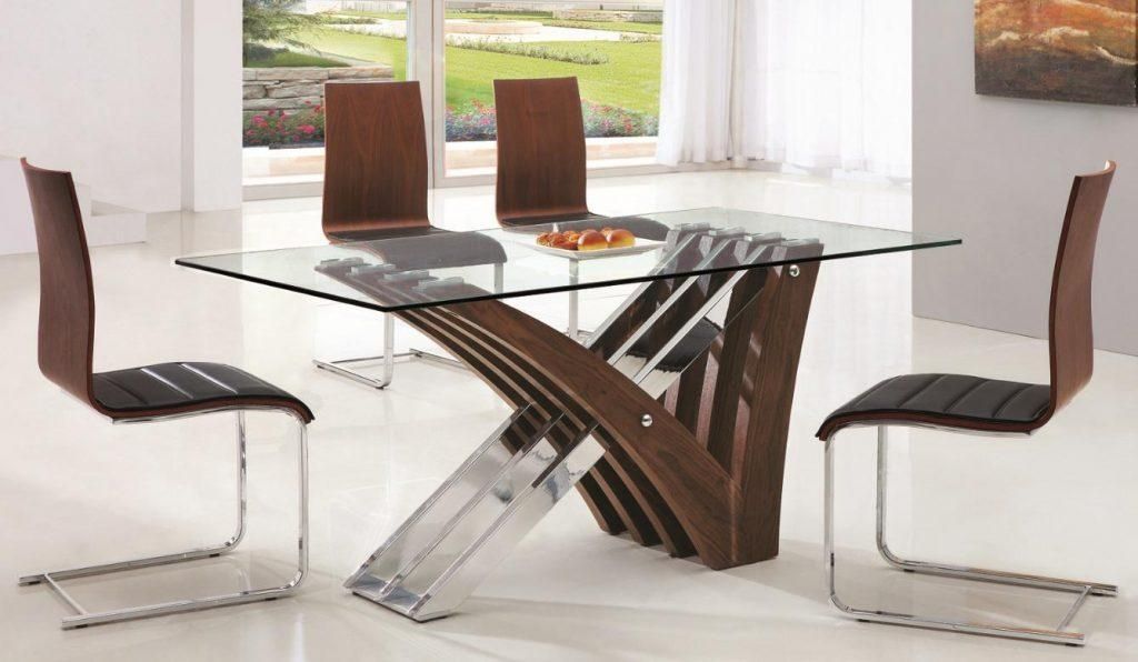 Dining ~ Small Glass Dining Table 4 Seater Small Glass Dining 51 In Current Small 4 Seater Dining Tables (View 15 of 20)