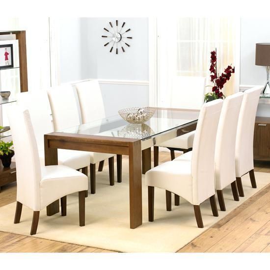 Dining Table With 8 Chairs – Thelt (View 16 of 20)