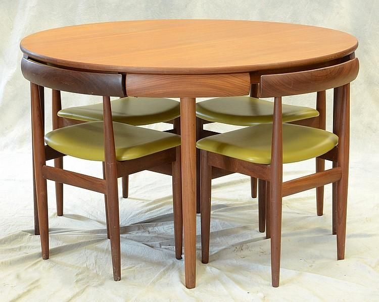 Dining Room Table With Chairs That Fit Underneath