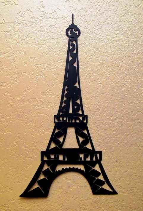 Eiffel Tower Wall Art Intended For Eiffel Tower Wall Art (View 1 of 20)