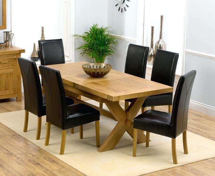 Extendable Dining Room Table And Chairs – Mitventures.co With Regard To Most Recent Extending Oak Dining Tables And Chairs (Photo 6 of 20)