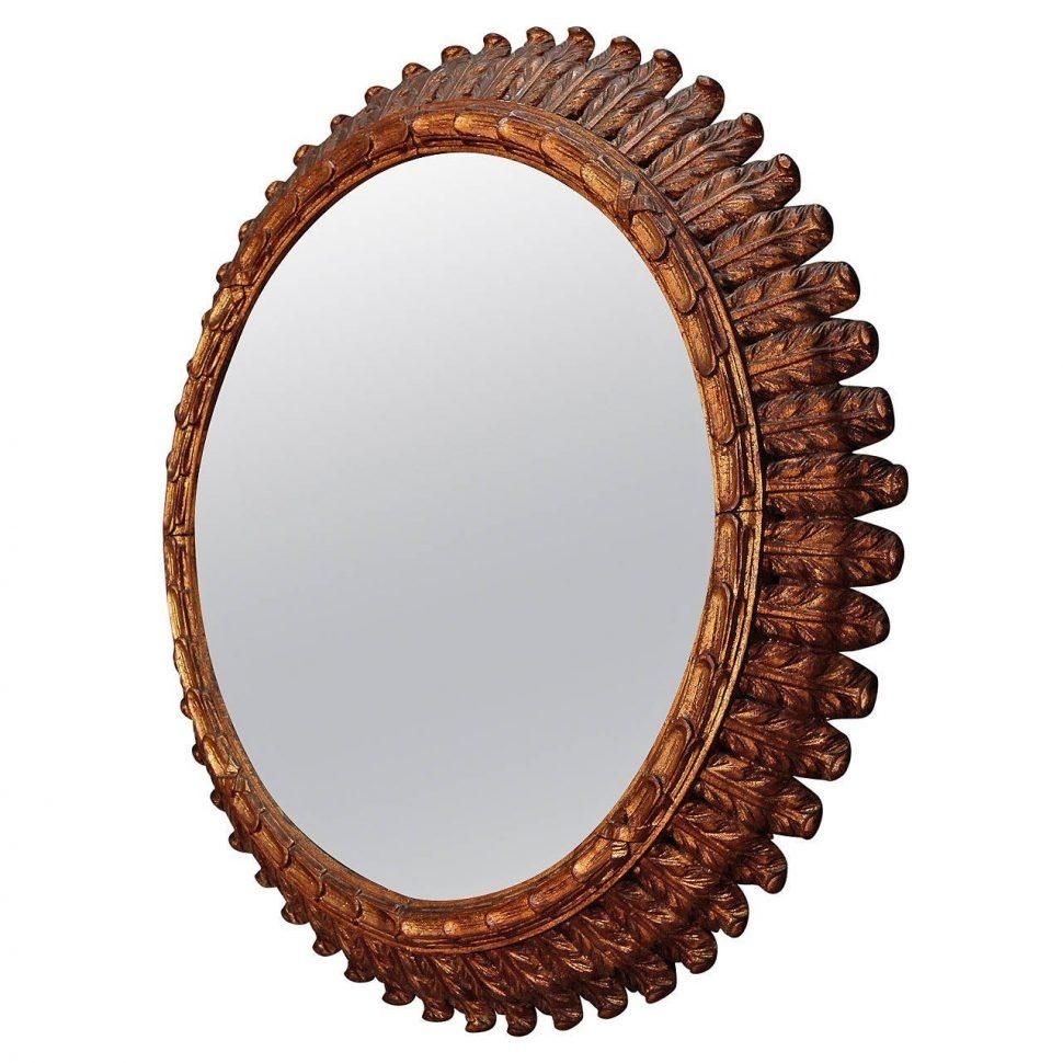 Furniture : Magnificent Wood Wall Mirror Wood Framed Mirrors Round Pertaining To Round Wood Framed Mirrors (View 8 of 20)
