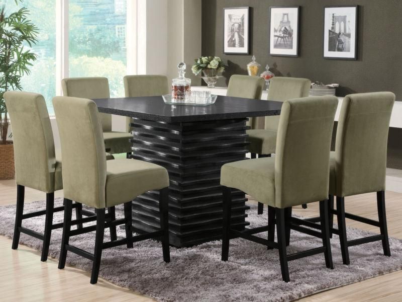 Great Living Room Best Square Dining Table With 8 Chairs Pertaining To 2018 Dining Tables For Eight (View 14 of 20)