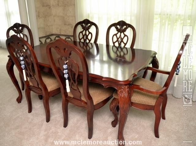 Hamilton & Spill Solid Wood Dining Room Table And 6 Chairs For Current Hamilton Dining Tables (View 7 of 20)