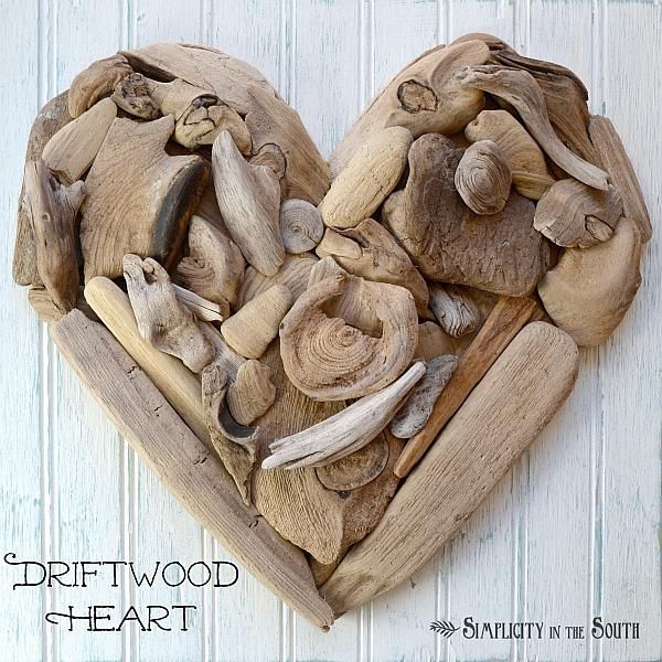 Featured Photo of Driftwood Heart Wall Art