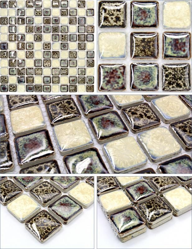 Italian Porcelain Tile Backsplash Bathroom Walls Glazed Ceramic Gm16 Pertaining To Italian Wall Art Tiles (View 14 of 20)