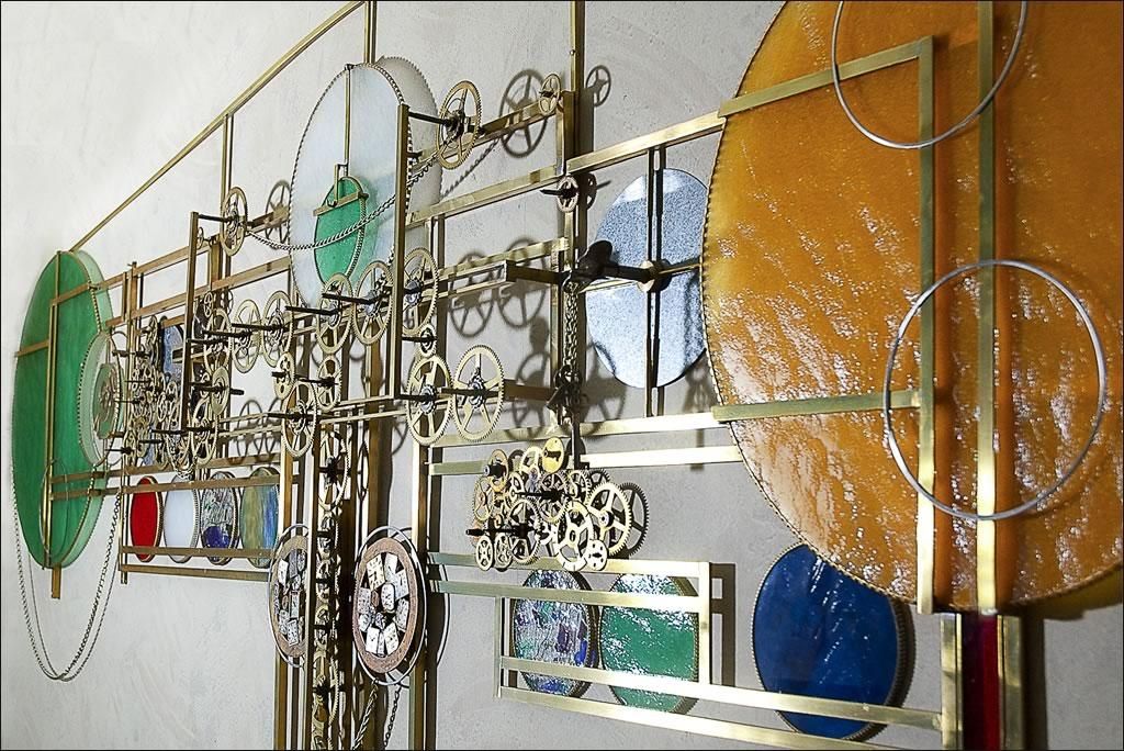Kinetic Sculpture Artist – Andrea Davide | Timeless | A Wall Art In Kinetic Wall Art (Photo 1 of 20)