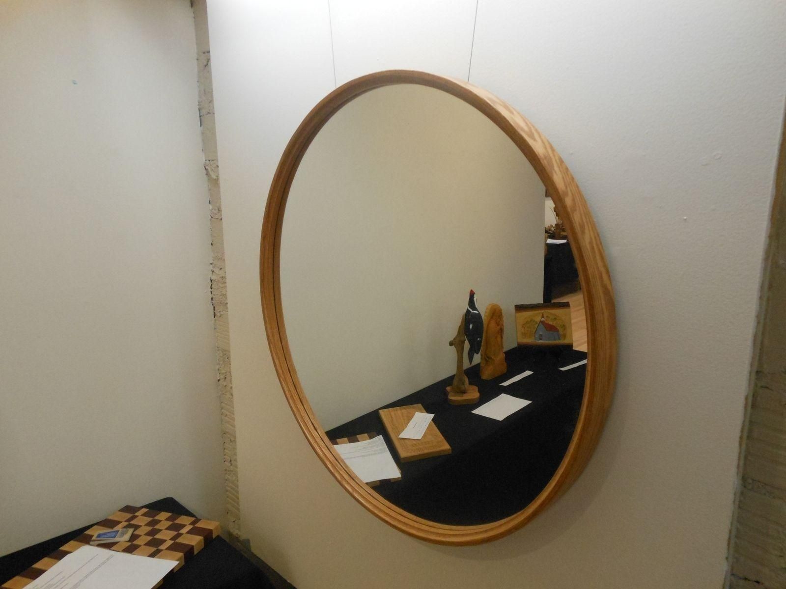 Round Wood Framed Mirrors | Mirror Ideas