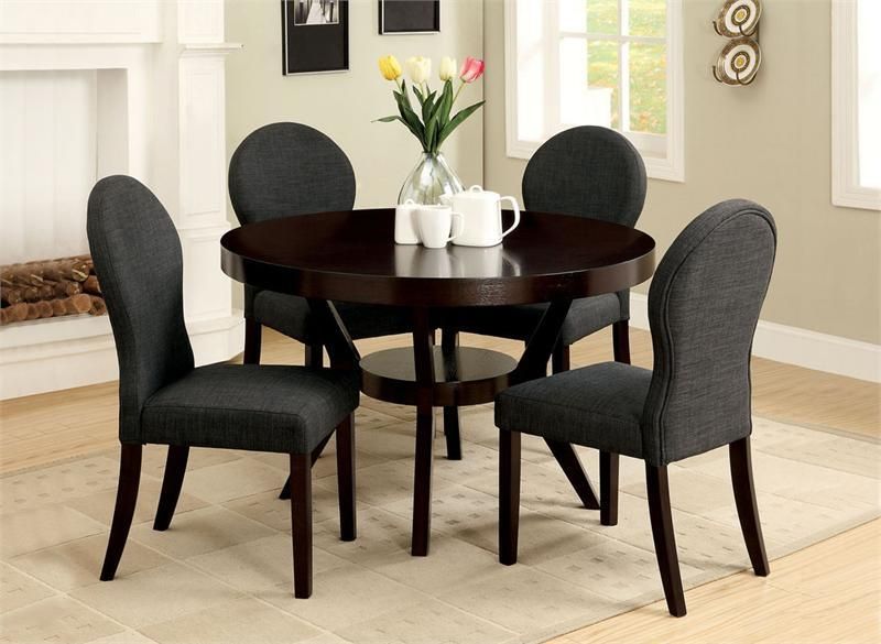 Lovable Dining Table And Chairs Set With Seconique Cameo 100Cm In Newest Circular Dining Tables For  (View 16 of 20)
