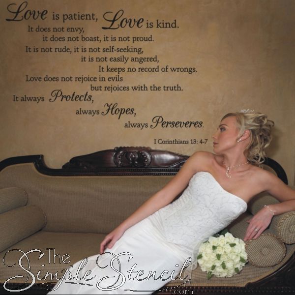 Love Is Patient Love Is Kind 1 Corinthians Bible Verse For Your Walls For Love Is Patient Love Is Kind Wall Art (View 14 of 20)
