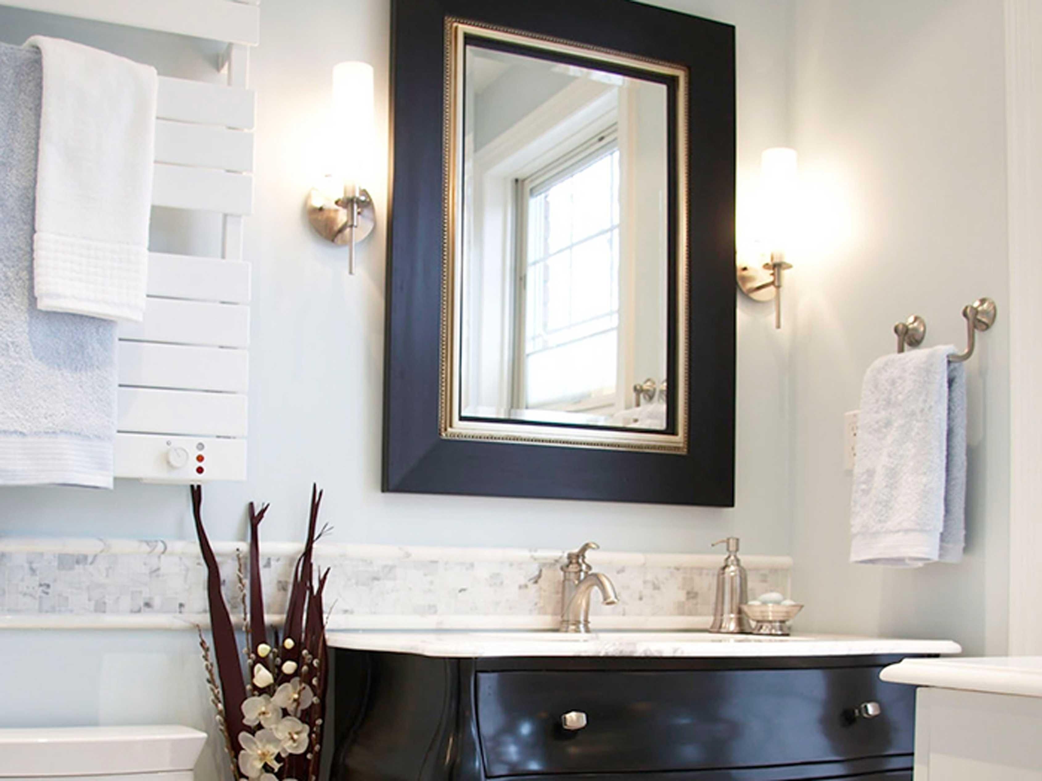 Luxury Ideas Long Bathroom Mirrors Brilliant Vanity Decoration With Regard To Long Rectangular Mirrors (Photo 19 of 20)