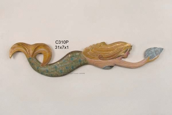 Mermaid Wall Art, Mermaid Art, Seahorse Art Regarding Wooden Mermaid Wall Art (Photo 2 of 20)