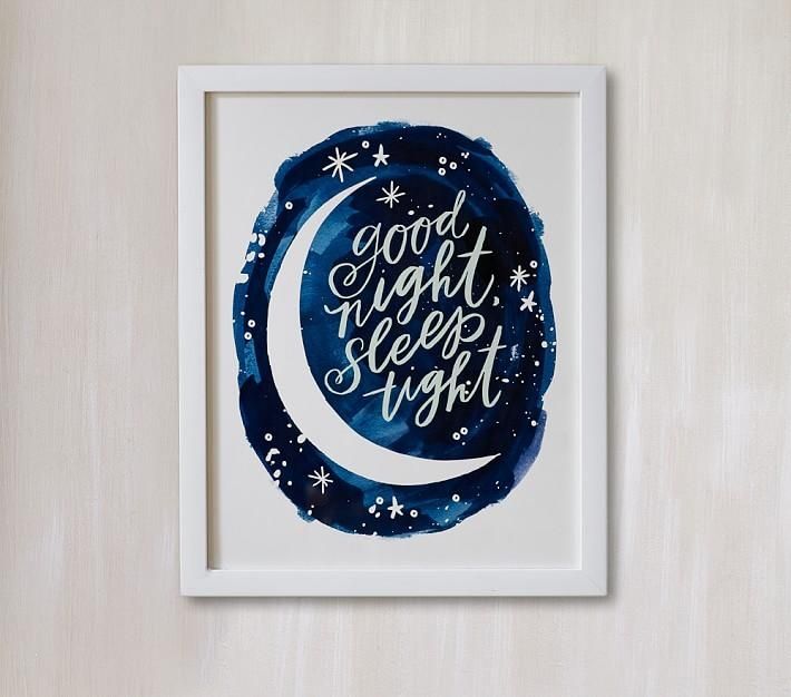 Midnight Wall Artminted® | Pottery Barn Kids Intended For Midnight Italian Plates Wall Art (View 1 of 20)