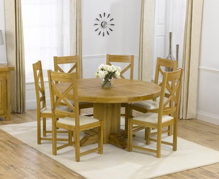 Oak Extending Dining Table And 8 Chairs #7531 In Most Popular Oak Extending Dining Tables And 8 Chairs (Photo 13 of 20)