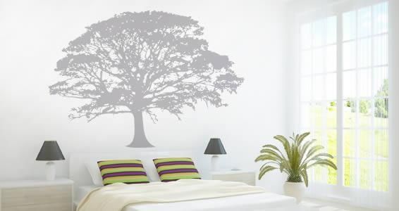Oak Tree Wall Decals | Dezign With A Z For Oak Tree Vinyl Wall Art (View 1 of 20)