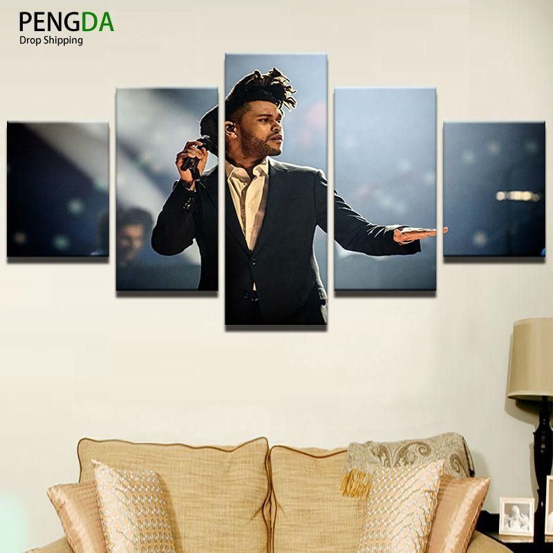 Featured Photo of The Weeknd Wall Art