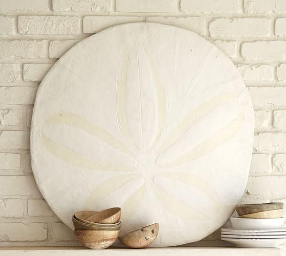 Over Sized Sand Dollar | Pottery Barn Intended For Sand Dollar Wall Art (Photo 1 of 20)