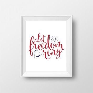 Papermarkcreative On Etsy On Wanelo Pertaining To Red White And Blue Wall Art (Photo 13 of 20)