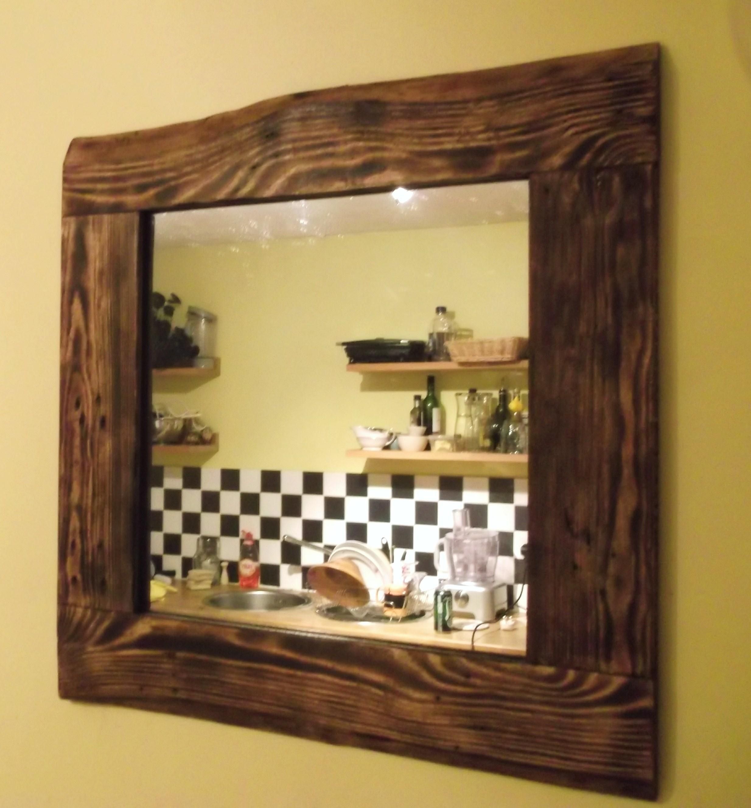 Reclaimed Wood Mirrors | Dave's Beach Hut With Regard To Decorative Wooden Mirrors (Photo 17 of 20)