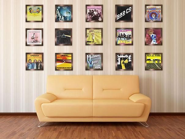 Record Covers As Wall Art – Home Tweaks For Album Cover Wall Art (Photo 13 of 20)