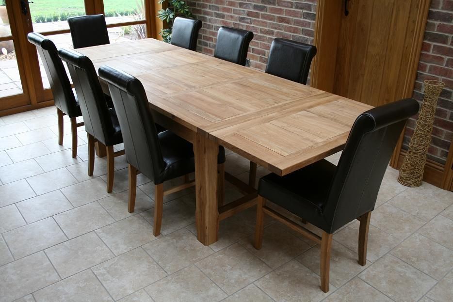 Refectory Tables | Refectory Oak Dining Table | Large Dining Tables Inside Most Recent Oak 6 Seater Dining Tables (Photo 15 of 20)