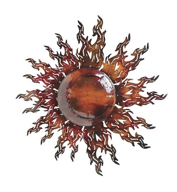 Reflective Metal Sun Wall Art | Wind & Weather Within Large Metal Sun Wall Art (View 2 of 20)
