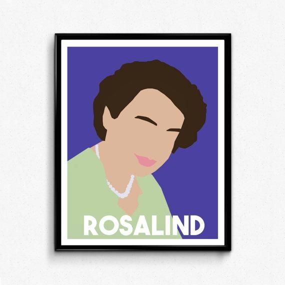 Rosalind Franklin Feminist Poster Feminist Wall Art Decor Within Feminist Wall Art (View 15 of 20)