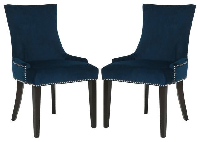 Safavieh Lester Dining Chairs, Set Of 2 – Contemporary – Dining Intended For Best And Newest Dining Chairs (View 6 of 20)