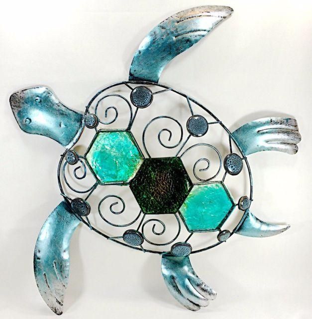 Sea Turtle Collection On Ebay! Regarding Sea Turtle Metal Wall Art (View 16 of 20)