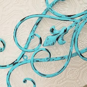 Shop Beach Cottage Wall Art On Wanelo Throughout Turquoise Metal Wall Art (Photo 17 of 20)