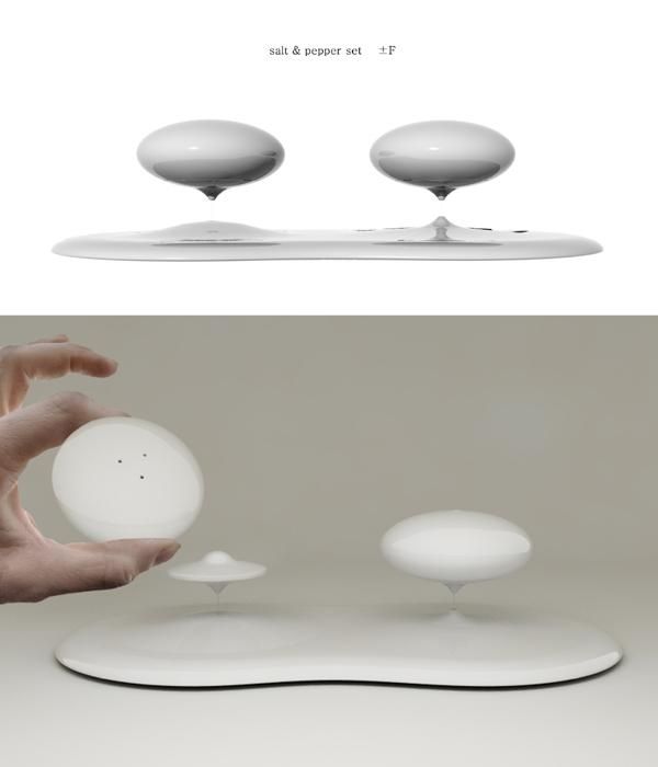Simply Creative: Creative Salt & Pepper Shakers In Cloud Magnetic Floating Sofas (View 9 of 20)