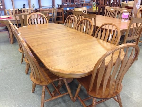 Specials Up To 50% Off – Portland – Oak Furniture Warehouseoak For 2017 Solid Oak Dining Tables And 8 Chairs (View 6 of 20)