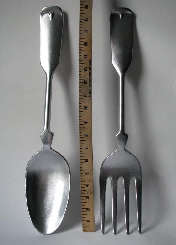 Spoon And Fork Wall Decor | Roselawnlutheran Intended For Large Spoon And Fork Wall Art (View 7 of 20)