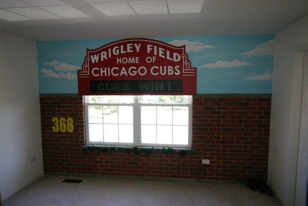Sports Mural – Chicago Blackhawks Murals – Dfranco Finishes Throughout Chicago Cubs Wall Art (View 8 of 20)