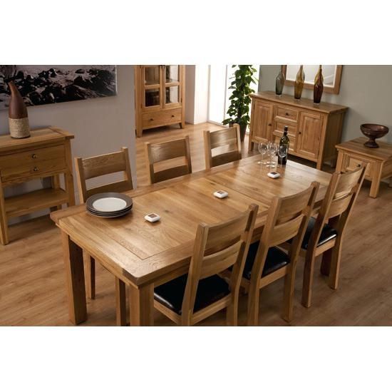 Table With 6 Chairs – Thelt.co Pertaining To Recent Oak Dining Tables With 6 Chairs (Photo 13 of 20)