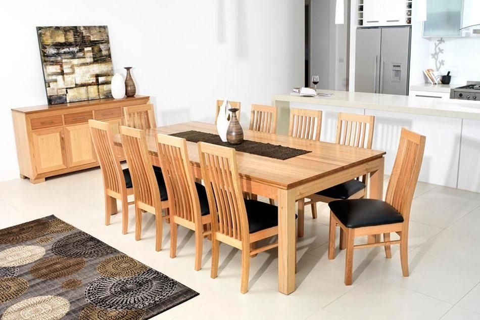 Tamworth Dining Suite <Br> Tassie Oak With A Natural Finish With Recent Oak Dining Suites (View 18 of 20)