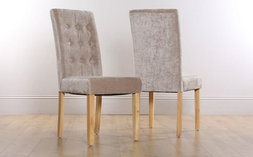 Tips On How To Choose A Fabric Dining Chairs Furnituremagnate With In Most Recently Released Oak Fabric Dining Chairs (Photo 3 of 20)