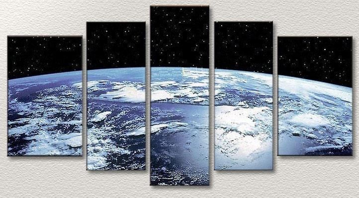 Wall Art Designs: 5 Piece Canvas Wall Art Oil Painting On Canvas 5 With Five Piece Wall Art (Photo 11 of 20)
